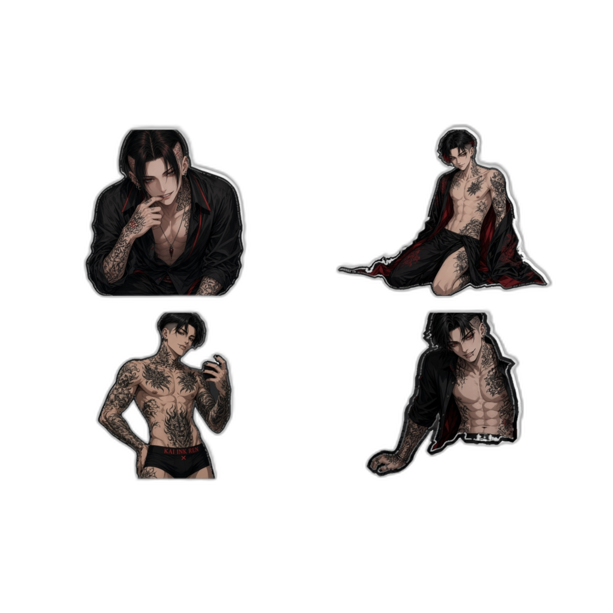 Kai Ink Ren Limited Sticker Sheet