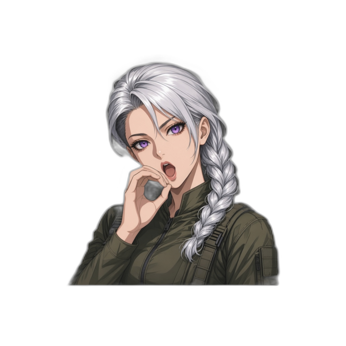 Vesper Kane O-Face Sticker